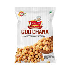 Jabsons Roasted Chana Gud 150G
