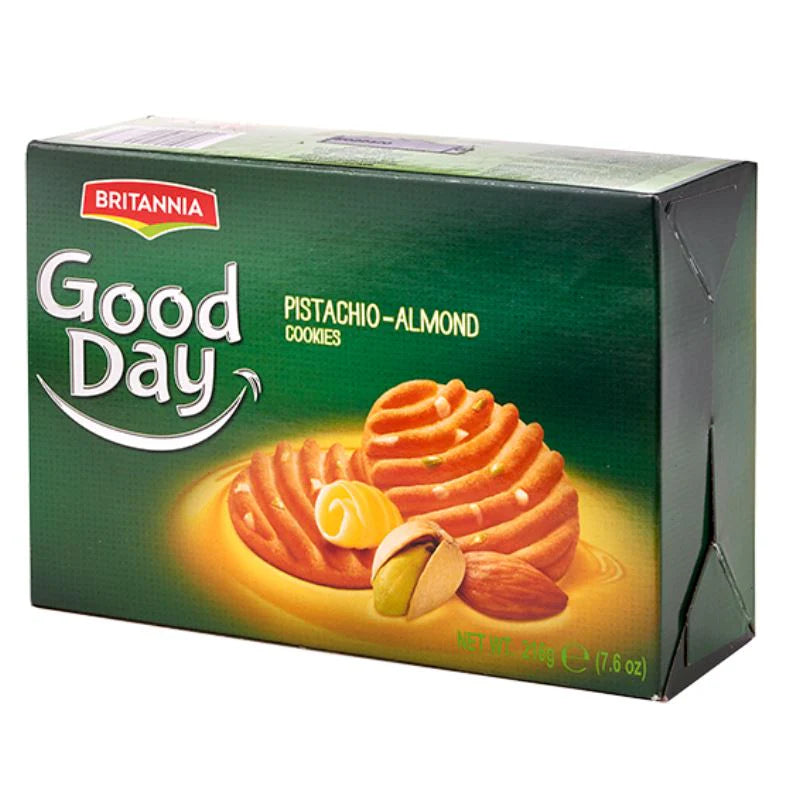Britannia Good Day Pista-Almond Cookies 231G