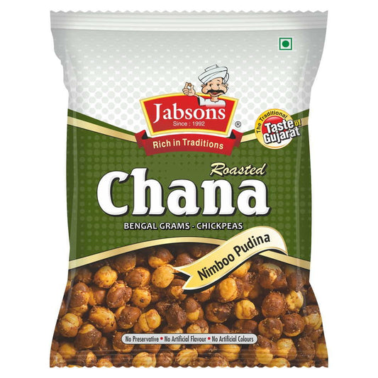 Jabsons Roasted Chana Gud Chana 150G