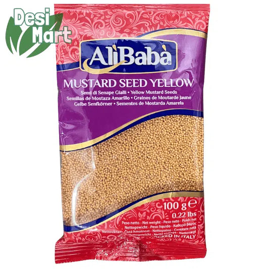 Alibaba/swetha Yellow Mustard Seeds 100G
