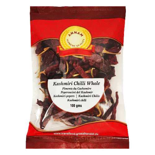 Annam Kashmiri chilli whole 100g