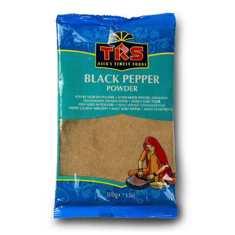 TRS Sort peberpulver 100 g