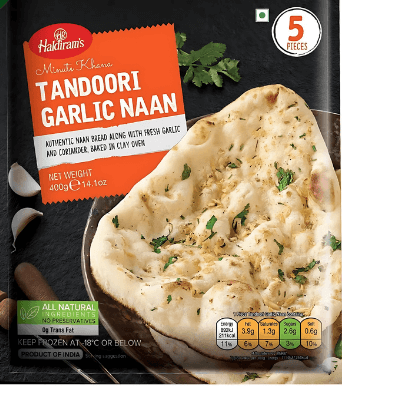 Haldiram Garlic Naan 400G