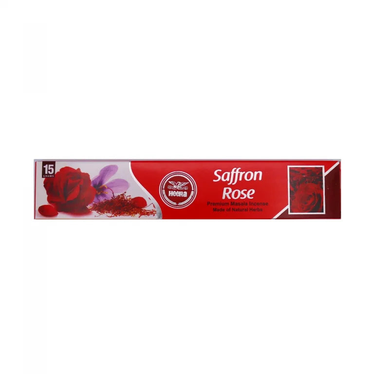 Heera Agar batti safran Rose Masala røgelse