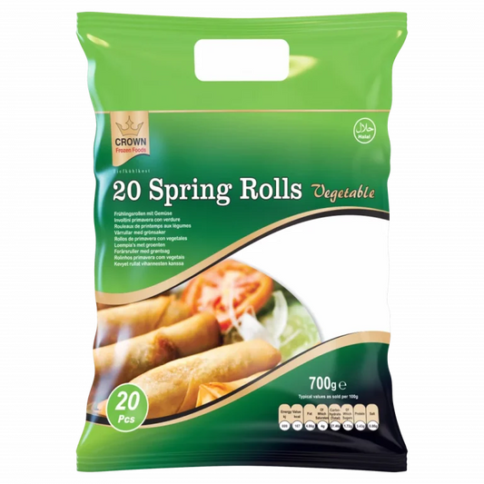 Crown Vegetable Spring Roll 20pcs