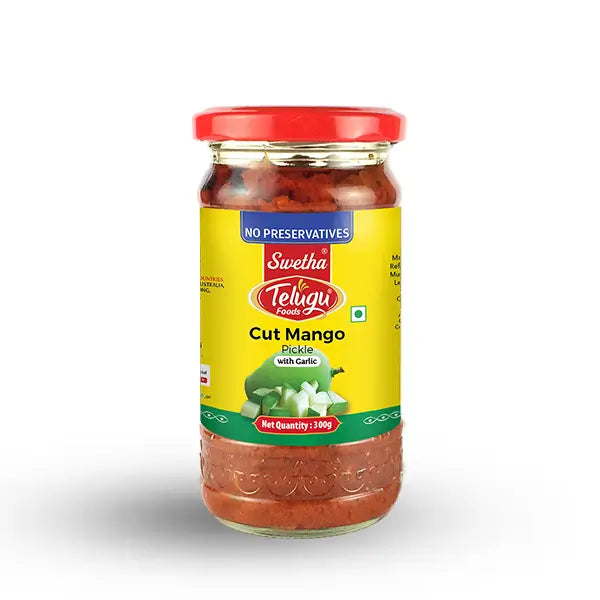 Telugu fødevarer Cut Mango picke 300g
