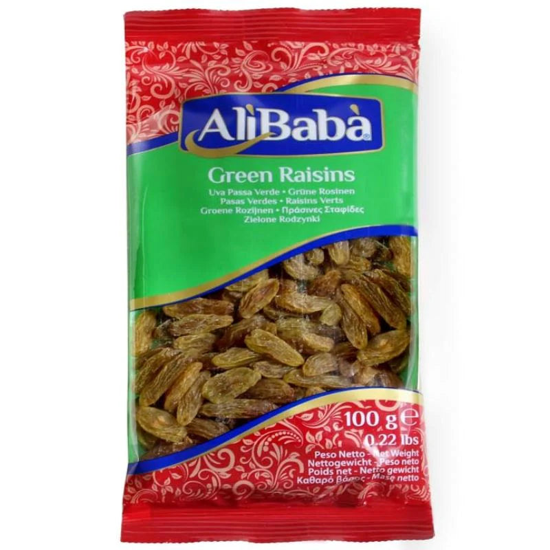 AliBaba Green Raisins 100G