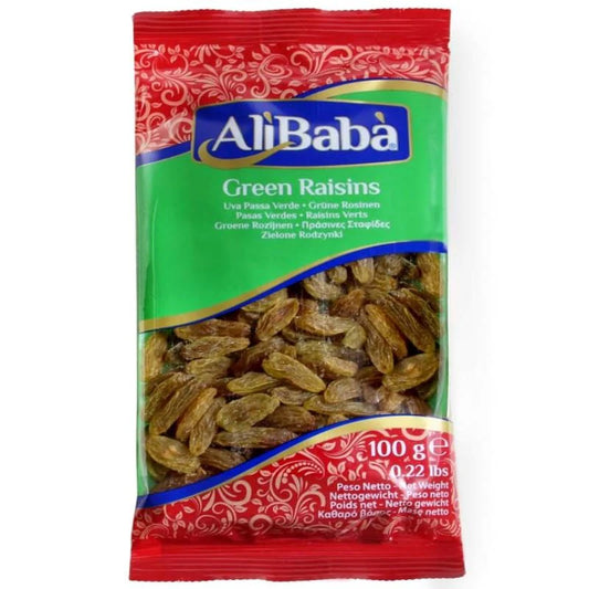 AliBaba Green Raisins 100G