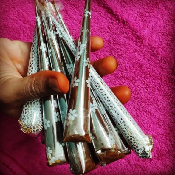 Organic Mehendi cones 25stkX25g,